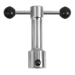 Clé à bonde chrome +adaptateur