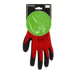 Gant polyamide enduction hpt sans couture sur cavalier Singer