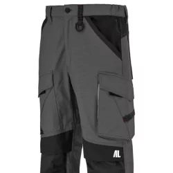 Pantalon de travail Ruler Noir/Gris Charcoal
