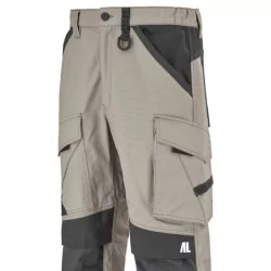 Pantalon de travail Ruler Beige/Gris Charcoal
