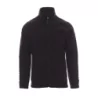 Veste polaire avec zip intégral 2 poches Noir