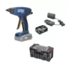 Lot pistolet a colle rapid + 1 batt et chargeur + caisse