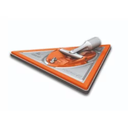 Ponceuse triangulaire trigon 180 avec bloc pour manche ref 496