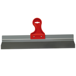 Couteau à enduire inox 60cm coins droit ( poignée abs )