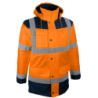 Parka 4x1 haute visibilité orange Singer