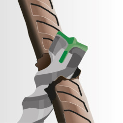 Foret béton SDS+ booster 3 taillants Diager