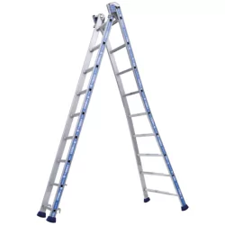 Echelle transformable 2 plans Tubesca Platinium