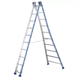 Echelle transformable 2 plans Tubesca Platinium