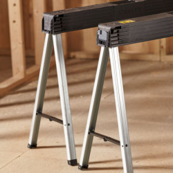 Tréteau pliable lot de 2 pièces Stanley
