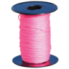 Cordeau polypro tresse fluo rose 200m fil 1.5mm