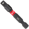 Adaptateur shockwave hex 1/4 carre 1/4 - blister
