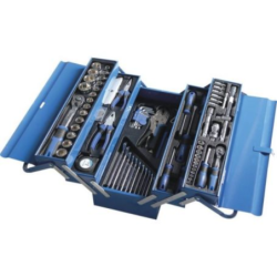 Caisse a outil métal composé de 85 outils Stilker