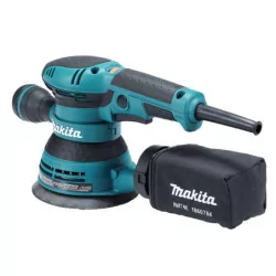 Ponceuse excentrique 300 W Makita BO5041J diamètre 125 mm en coffret Makpac