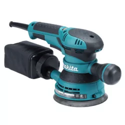 Ponceuse excentrique 300 W Makita BO5041J diamètre 125 mm en coffret Makpac