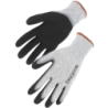 Gant PEHD.Paume enduite nitrile double enduction Pqt de 5 paires t.
