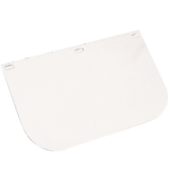 Visière polycarbonate incolore pour casque de protection