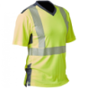 Tee-shirt Haute Visibilité manches courte col V jaune taille