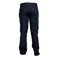 Pantalon de travail Jean Tomas Brut Bleu denim stretch taille