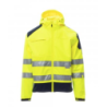Veste Softshell SHINE 2.0 avec capuche jaune taille