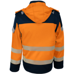 Veste Softshell de signalisation Doublépolaire 2 x 1 orange taille