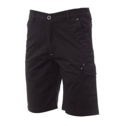 Bermuda Ripstop Stretch léger noir Service