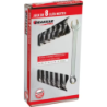 Clés mixtes de 8 à 19mm tête polie - boîte carton de 8 pcs Drakkar