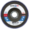 Disque à lamelles zirconium Obsima 125x22.3mm Grain 40 bombé