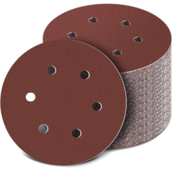 Disque velcro 6 trous Ø150mm boîte de 50
