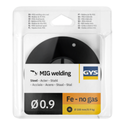 Bobine fil mig fourre no gaz diam 0.9 0.9kg d.100 aws a5.20