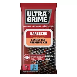 Lingette ultragrime life barbecue pack de 30 lingettes premium xxl