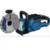 Découpeuse à mtx a batterie Bosch GCS18V230 complète avec :