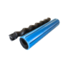 Lot Vis 2L6 Percée fendue + Jaquette bleu 2l6 6 fentes Lancy
