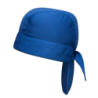 Bandana rafraîchissant bleu sous casque ou chapeaux ou tout seul