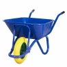 Brouette cuve métal peinte 85 L roue increvable