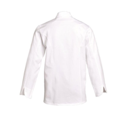 Veste Lilian coton Blanc manches Longues aération