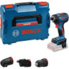 Perceuse visseuse EXSR18-90FC + mandrin excentre + renvoie d'angle L-Boxx SOLO