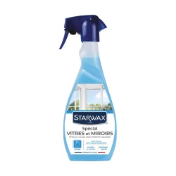 Nettoyant vitres miroir 500ml nettoyant spray spécial ecocert starwax