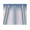 Cornière perforée avec jonc pvc Gris long. de 3 ml. os